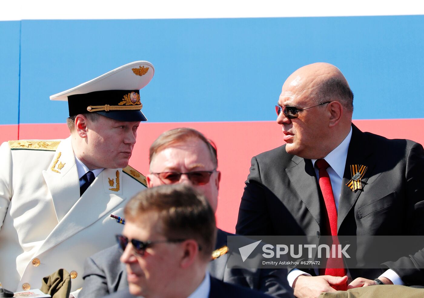 Russian President Vladimir Putin takes part in military parade to mark 75th anniversary of Victory in World War II