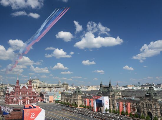 Military parade to commemorate 75th anniversary of Victory in World War II