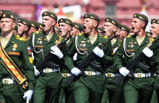 Military parade to commemorate 75th anniversary of Victory in World War II