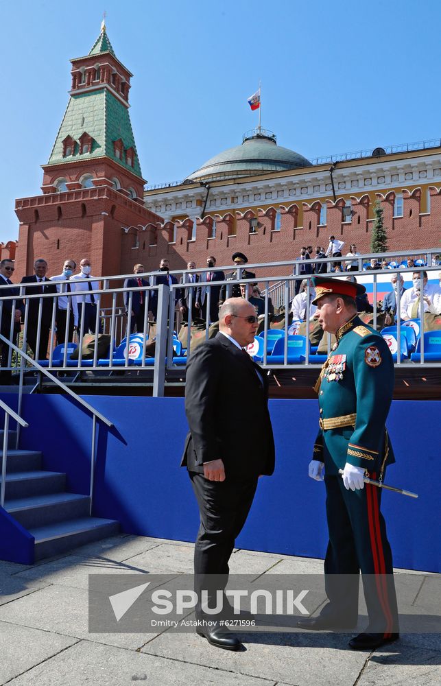 Russian President Vladimir Putin takes part in military parade to mark 75th anniversary of Victory in World War II