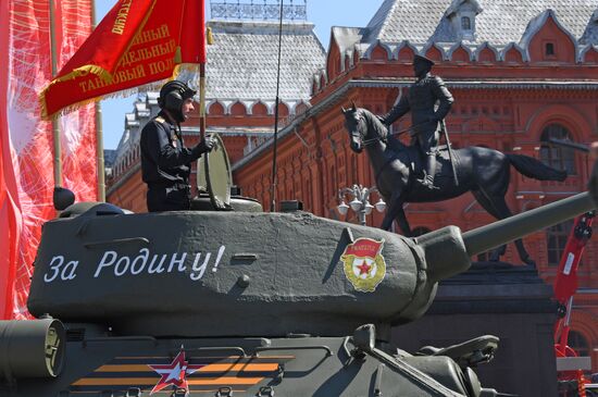Military parade to commemorate 75th anniversary of Victory in World War II