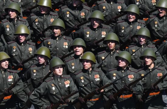 Military parade to commemorate 75th anniversary of Victory in World War II