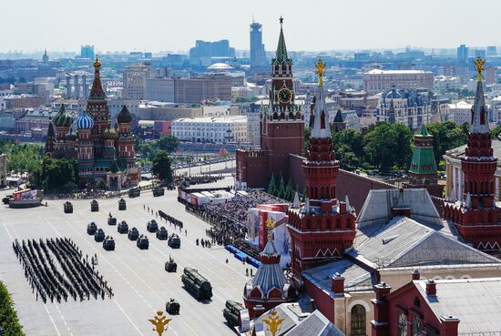 Military parade to commemorate 75th anniversary of Victory in World War II