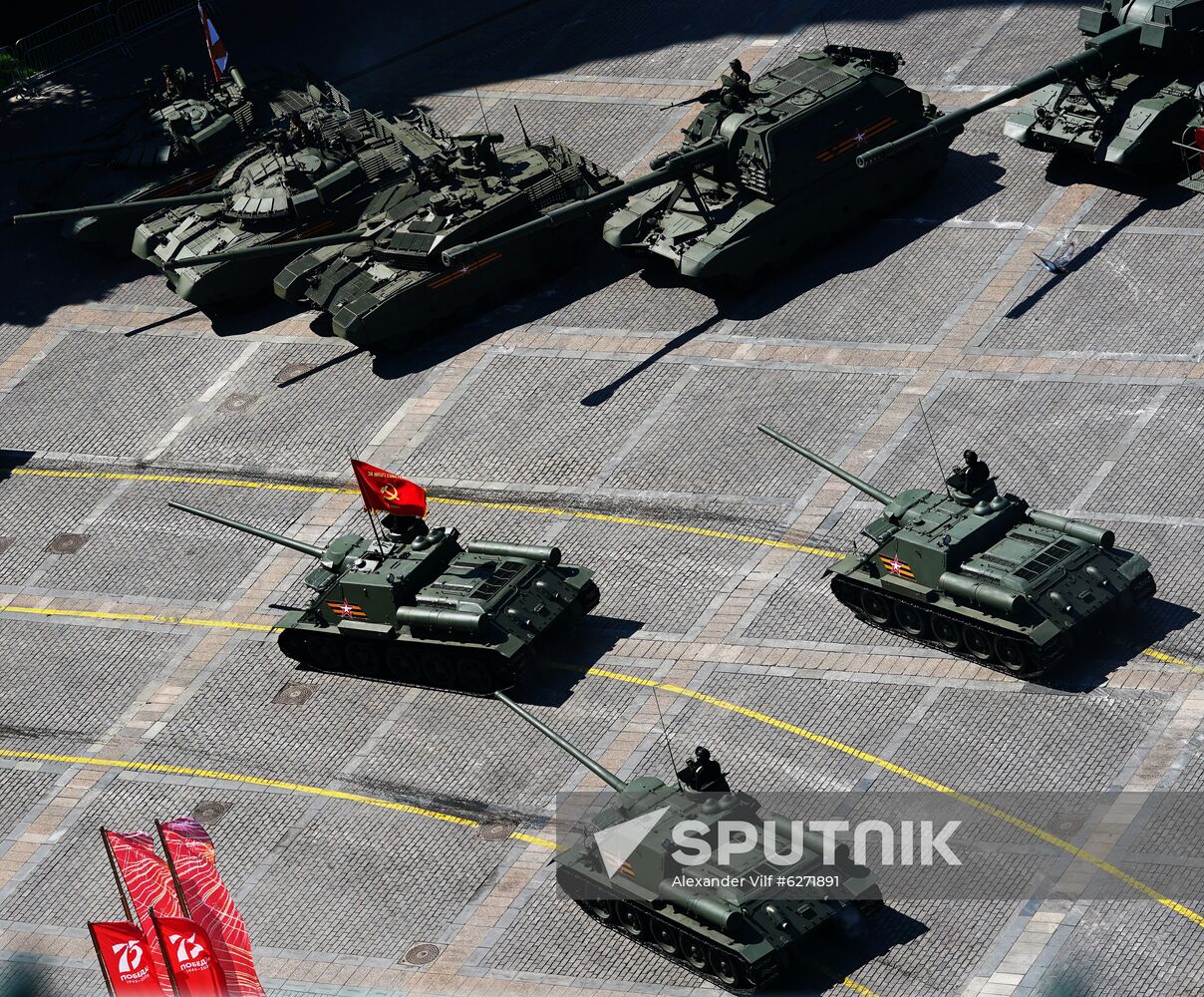 Military parade to commemorate 75th anniversary of Victory in World War II
