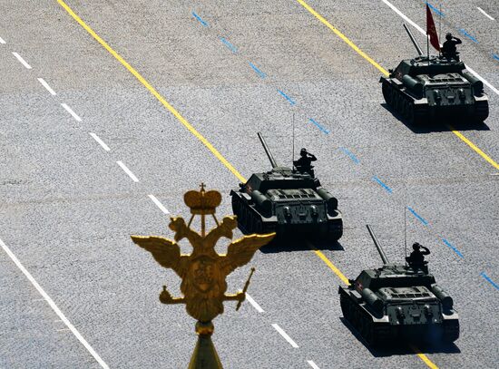 Military parade to commemorate 75th anniversary of Victory in World War II