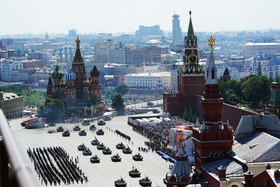 Military parade to commemorate 75th anniversary of Victory in World War II