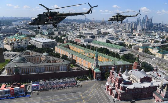 Military parade to commemorate 75th anniversary of Victory in World War II