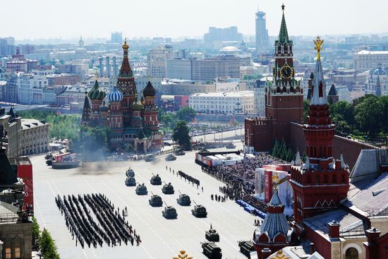 Military parade to commemorate 75th anniversary of Victory in World War II