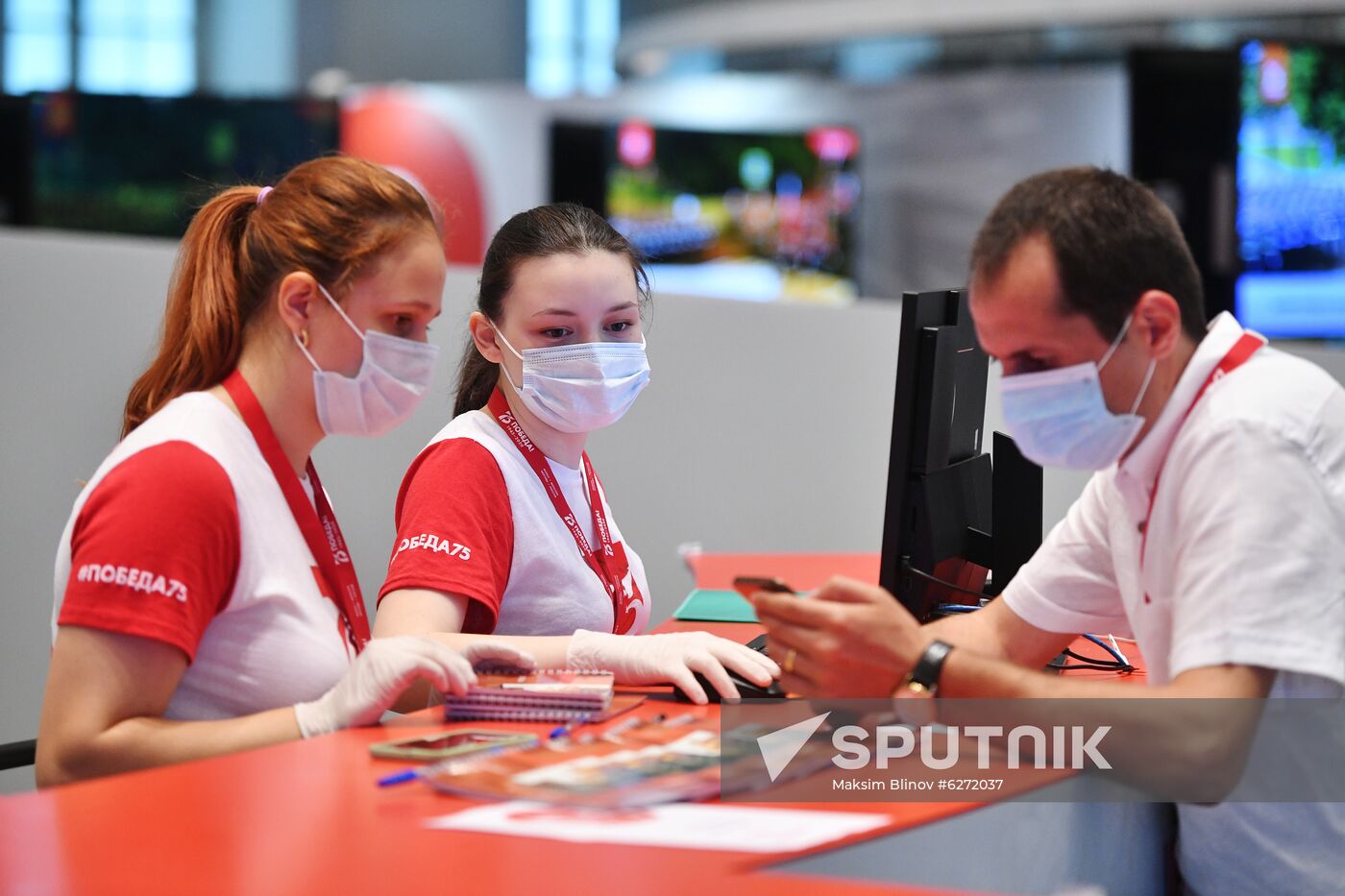 International Press Center's work at Manezh