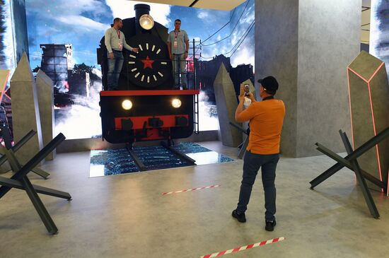 International Press Center's work at Manezh