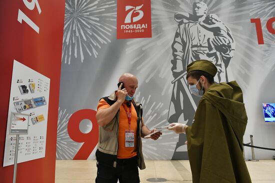 International Press Center's work at Manezh