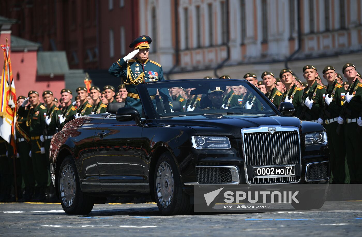 Military parade to commemorate 75th anniversary of Victory in World War II