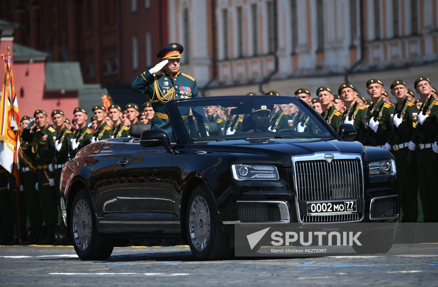 Military parade to commemorate 75th anniversary of Victory in World War II