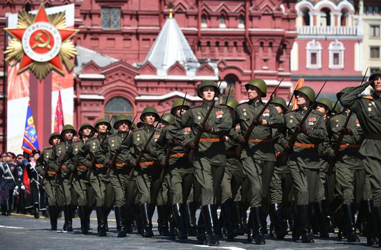 Military parade to commemorate 75th anniversary of Victory in World War II
