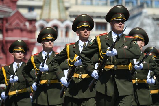 Military parade to commemorate 75th anniversary of Victory in World War II
