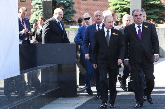 Russia Putin WWII Victory Anniversary