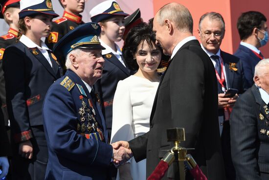 Russia Putin WWII Victory Anniversary