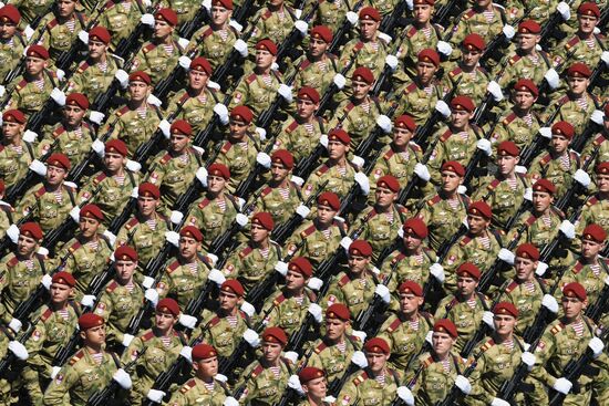 Military parade to commemorate 75th anniversary of Victory in World War II