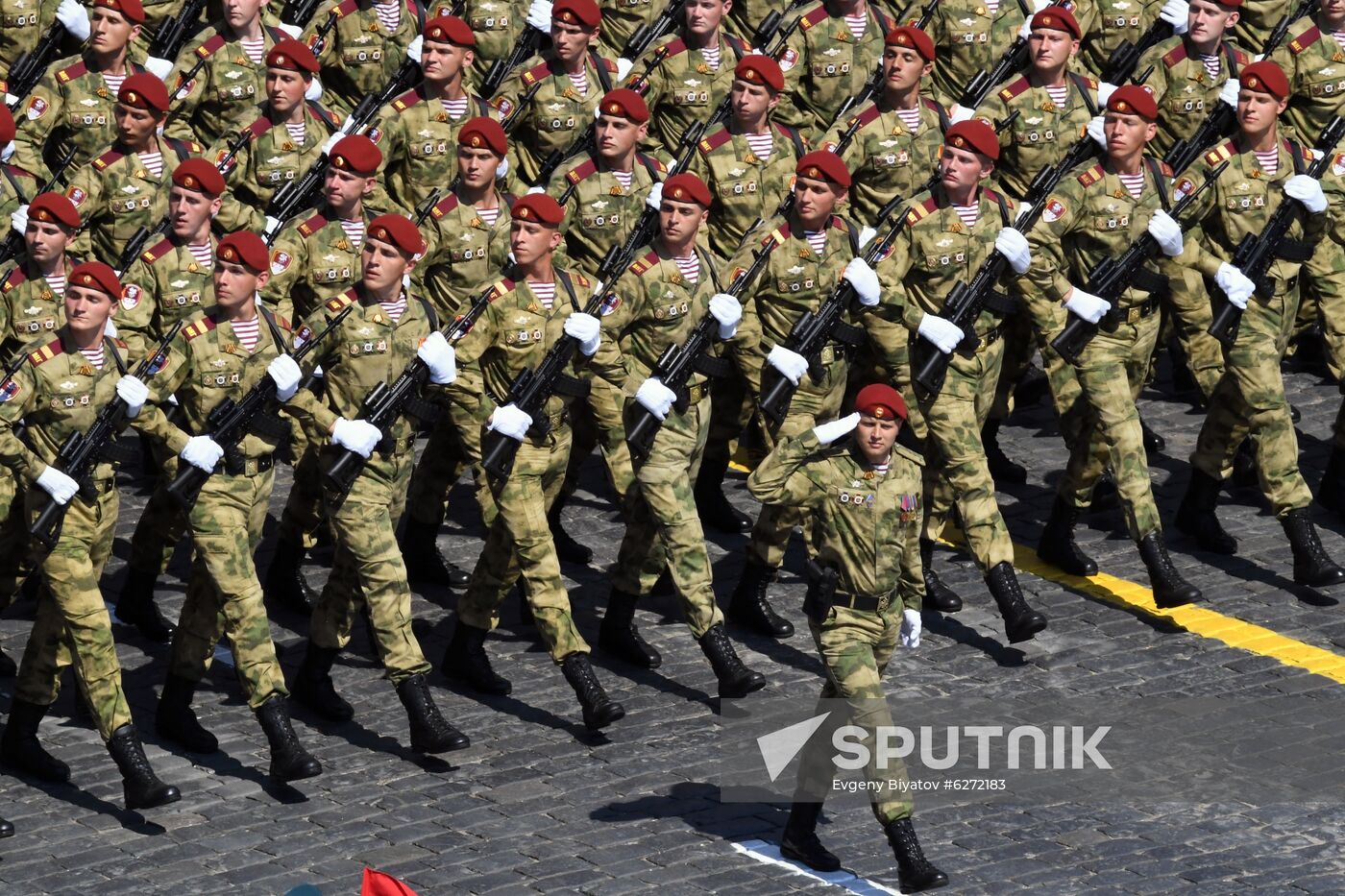 Military parade to commemorate 75th anniversary of Victory in World War II