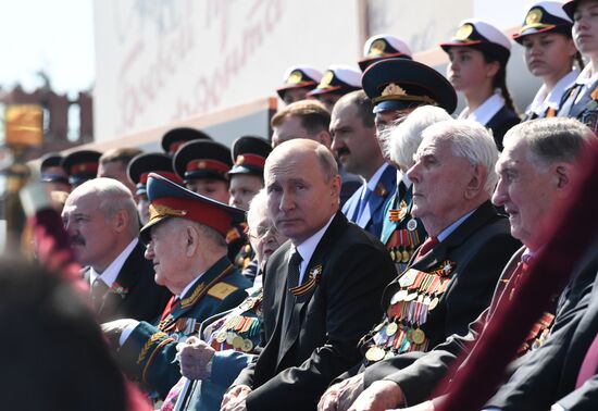 Russia Putin WWII Victory Anniversary