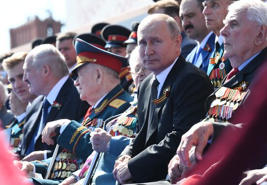 Russia Putin WWII Victory Anniversary