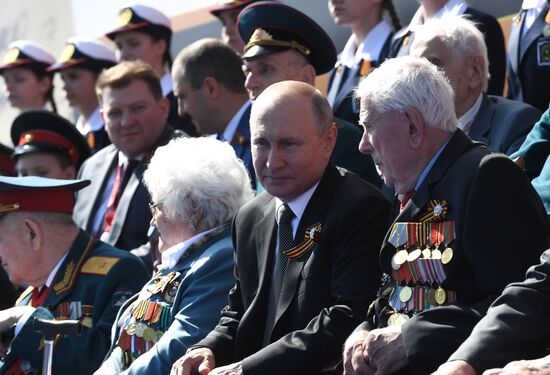 Russia Putin WWII Victory Anniversary