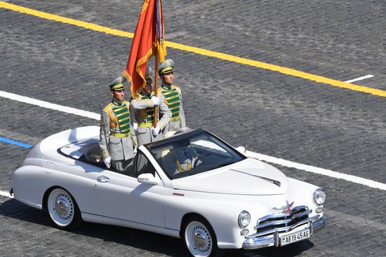 Military parade to commemorate 75th anniversary of Victory in World War II