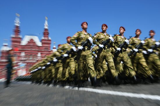 Military parade to commemorate 75th anniversary of Victory in World War II