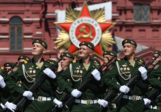 Military parade to commemorate 75th anniversary of Victory in World War II