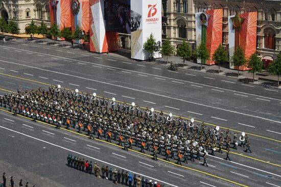 Military parade to commemorate 75th anniversary of Victory in World War II