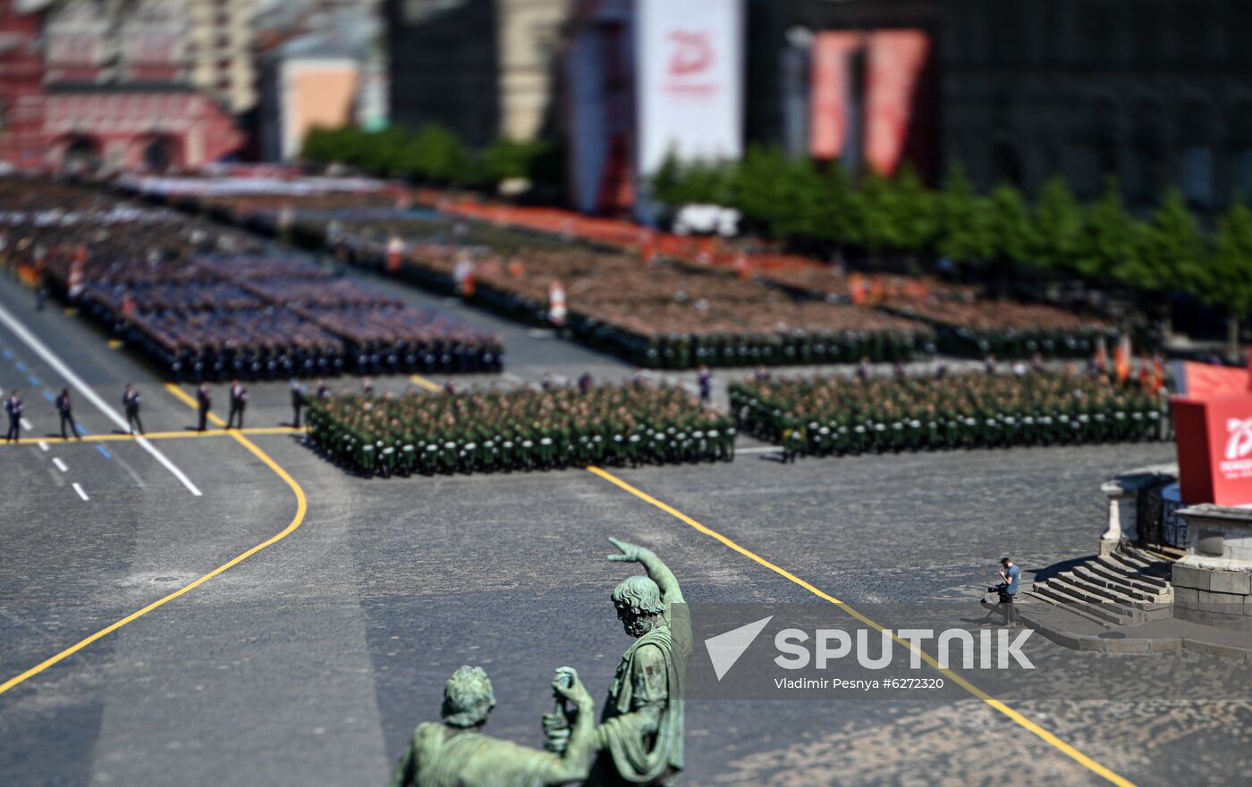Military parade to commemorate 75th anniversary of Victory in World War II