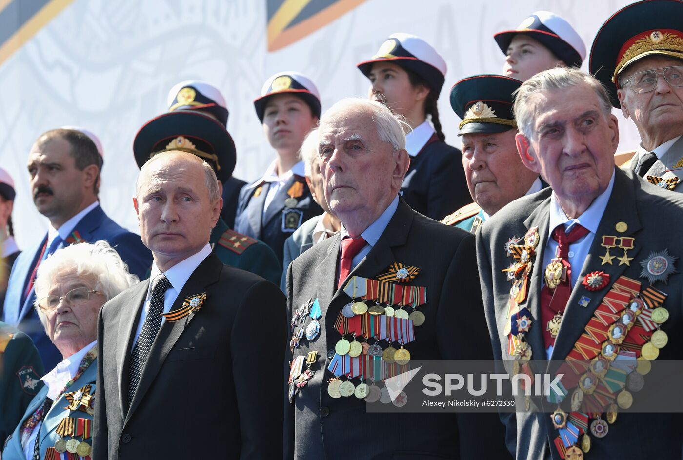 Russia Putin WWII Victory Anniversary