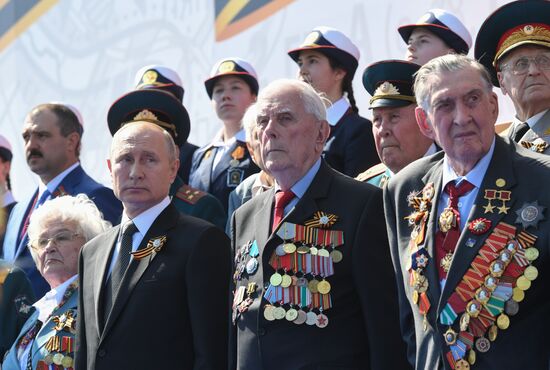Russia Putin WWII Victory Anniversary