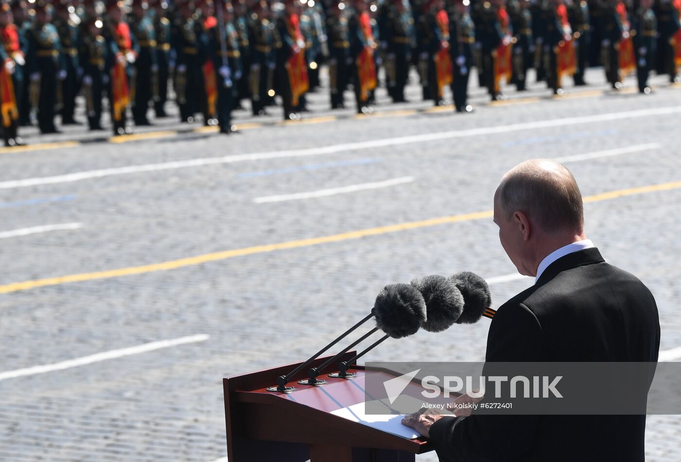 Russia Putin WWII Victory Anniversary