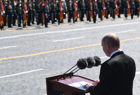 Russia Putin WWII Victory Anniversary