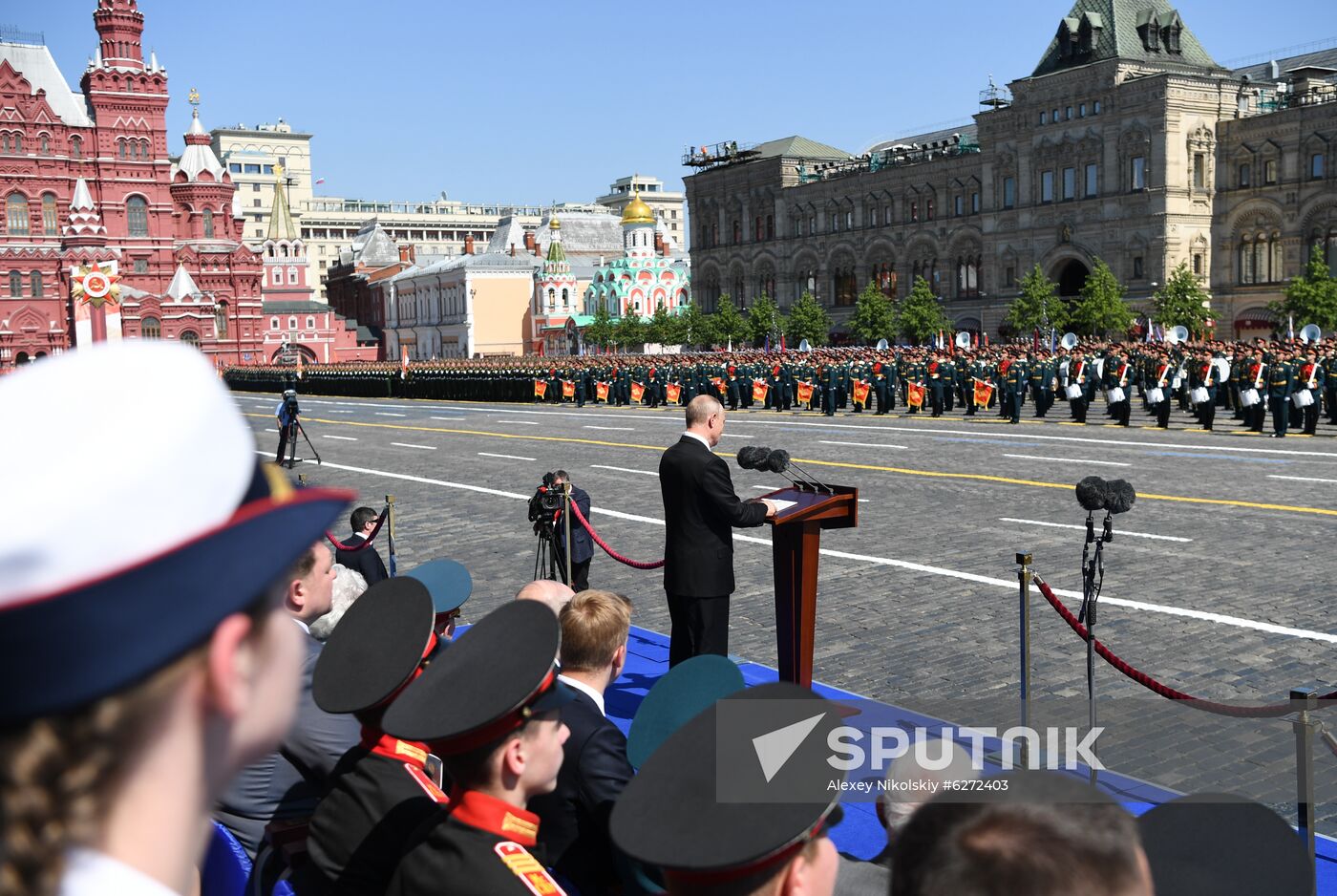 Russia Putin WWII Victory Anniversary