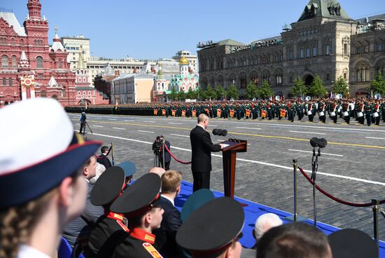 Russia Putin WWII Victory Anniversary