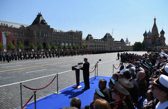Russia Putin WWII Victory Anniversary