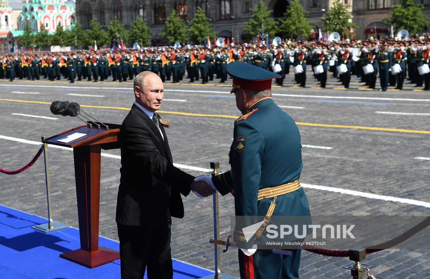 Russia Putin WWII Victory Anniversary