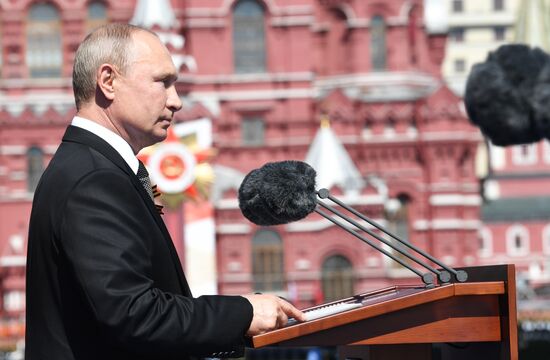Russia Putin WWII Victory Anniversary