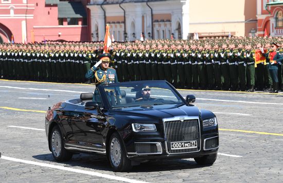 Russia Putin WWII Victory Anniversary