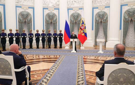 Russia Putin State Awards