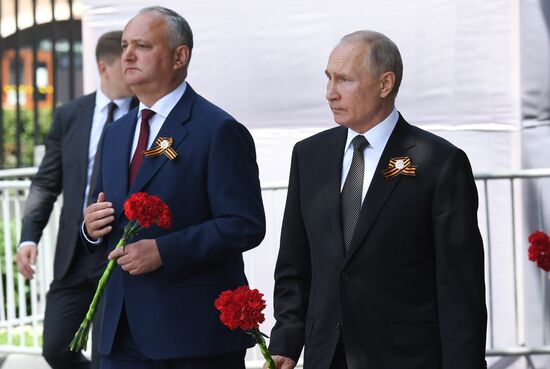 Russia Putin WWII Victory Anniversary