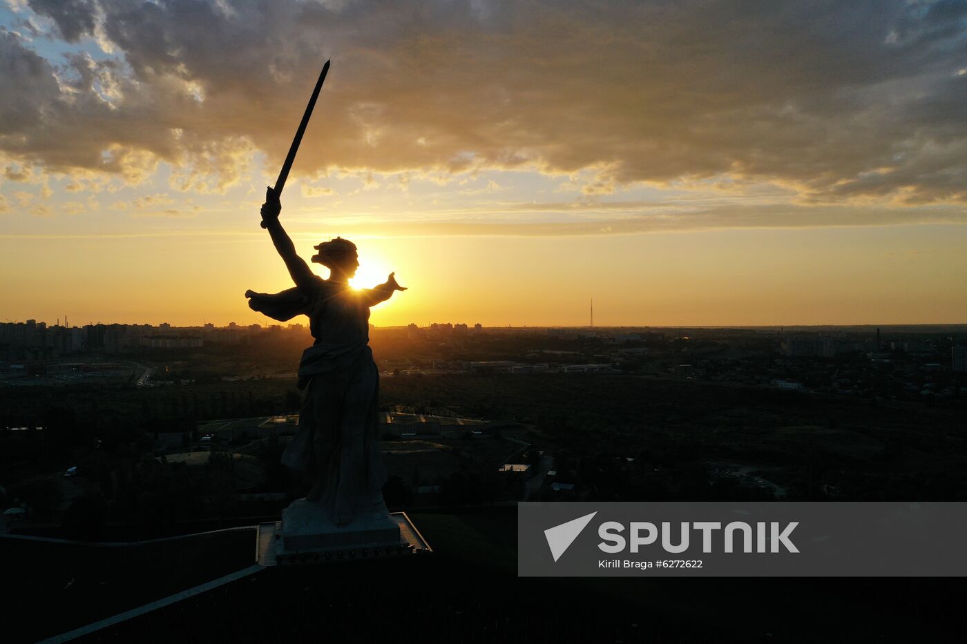 The Motherland Calls monument unveiled after restoration