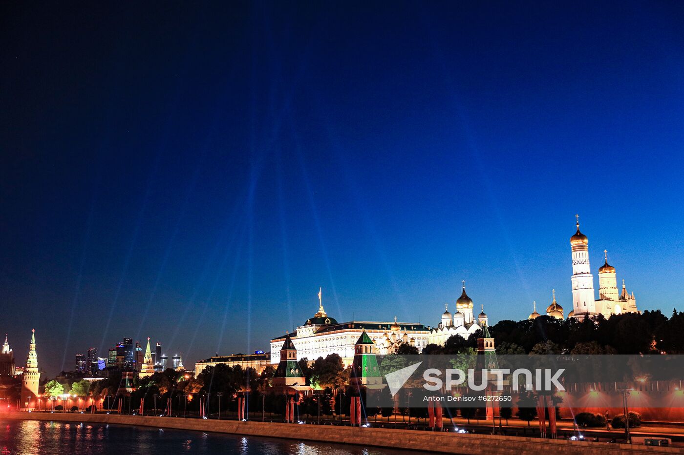 Rays of Victory event in Moscow