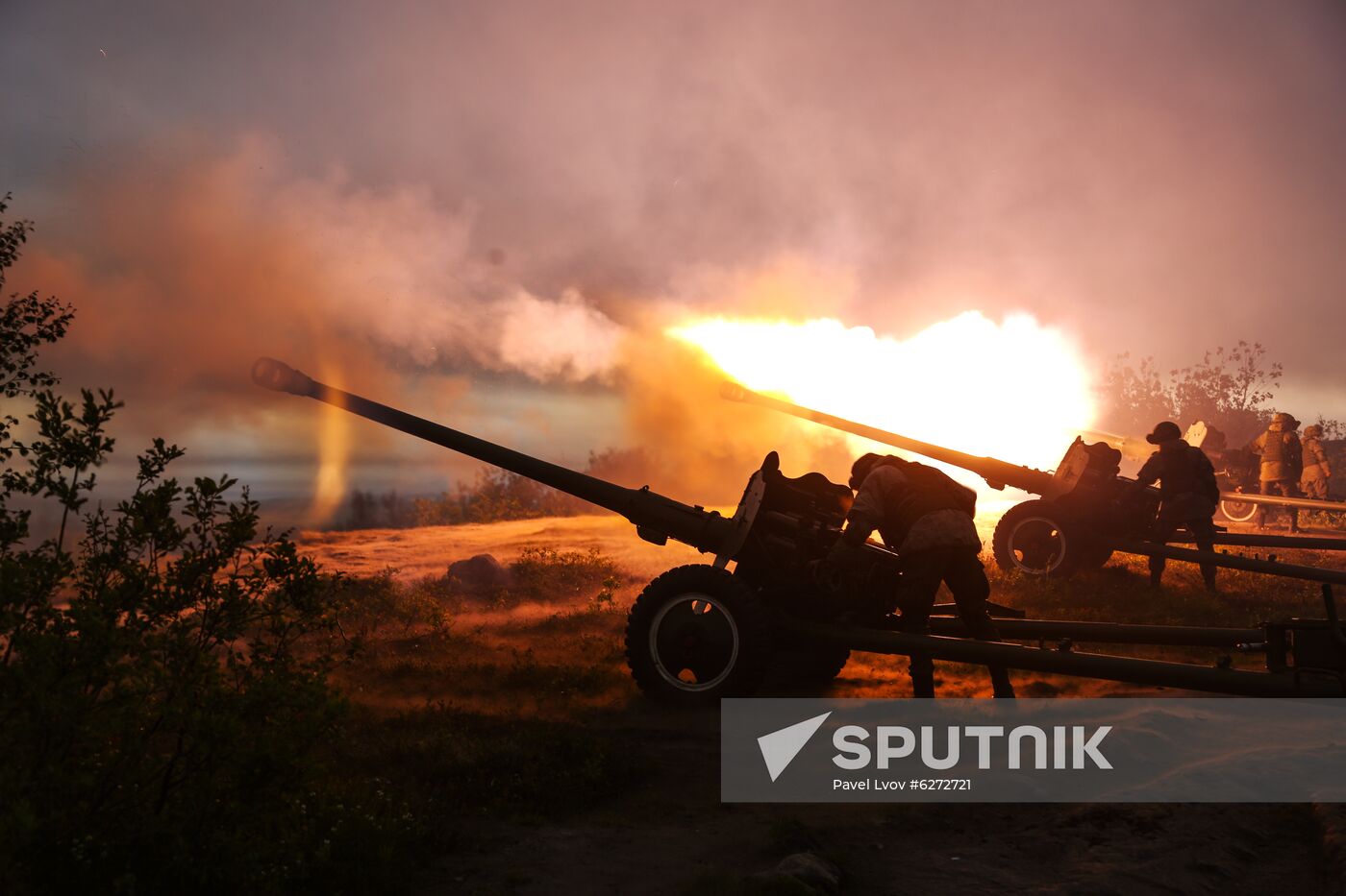 Fireworks across Russia marking 75th anniversary of Victory in World War II