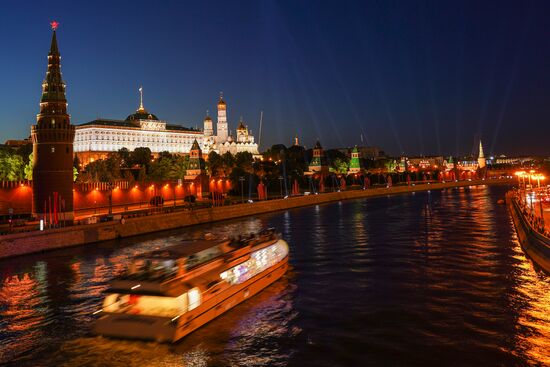 Rays of Victory event in Moscow