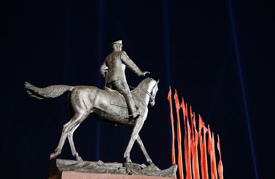 Rays of Victory event in Moscow