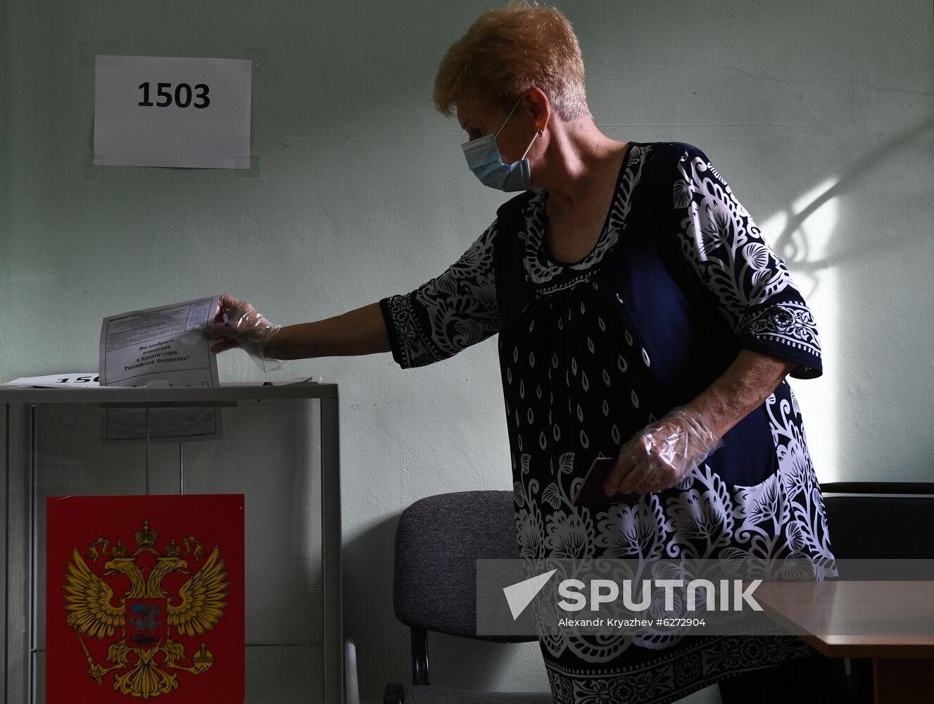 Russia Constitutional Reform Voting