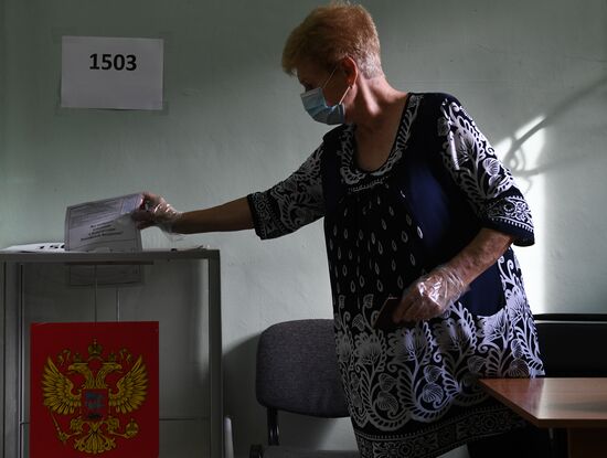 Russia Constitutional Reform Voting
